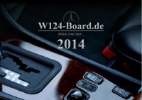 W124-Board.de Kalender 2014 - DIN A3